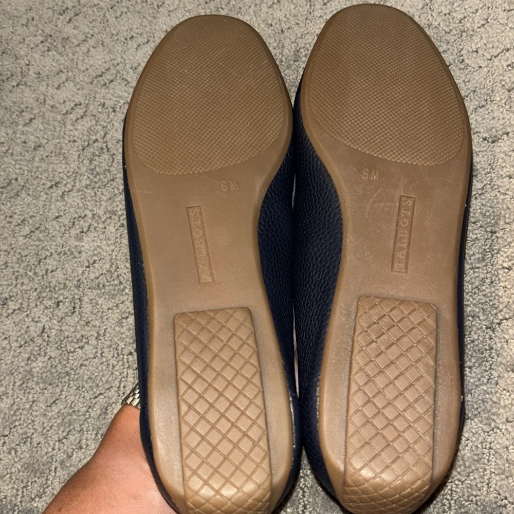 Talbots Indigo Blue Flats with Classic Design and Cushioned Insole Sz 8 NIB - Picture 11 of 11